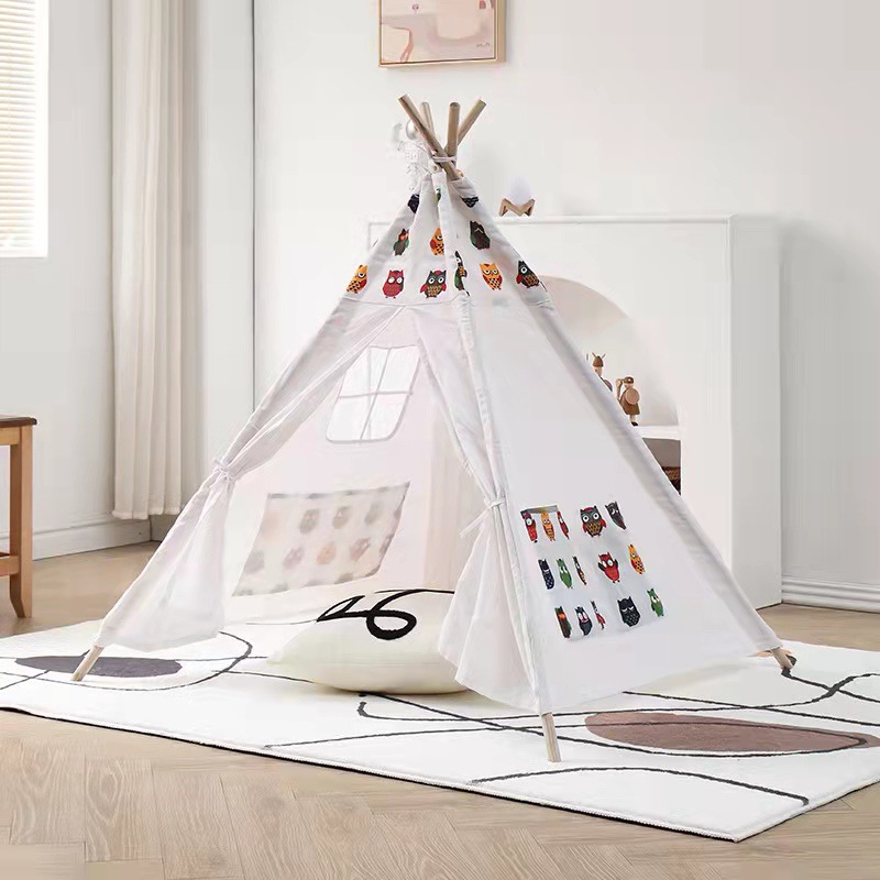 廠家批發兒童帳篷室內印第安兒童玩具屋公主城堡戶外野餐郊遊帳篷