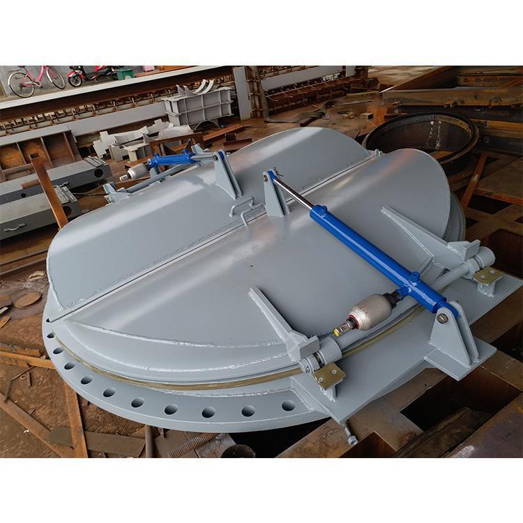 优惠供应浮箱式拍门铸铁拍门DN300不锈钢拍门找恒昌水利