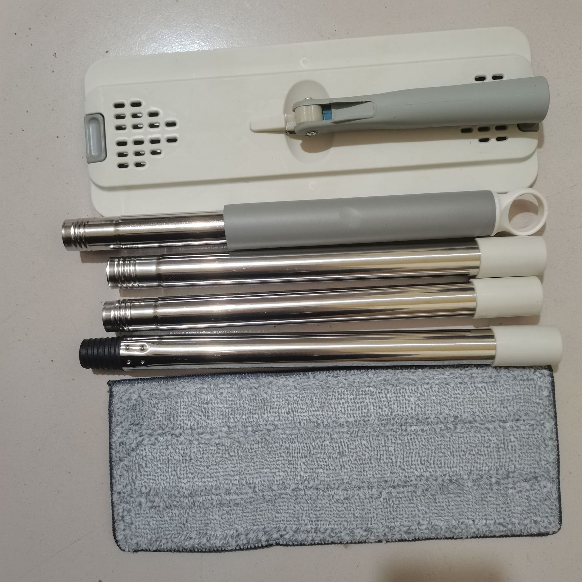 Lavado a mano sin suelo de baldosas de cerámica, fregona plana perezosa, limpieza doméstica, suelo de madera, trapeador grande seco y húmedo