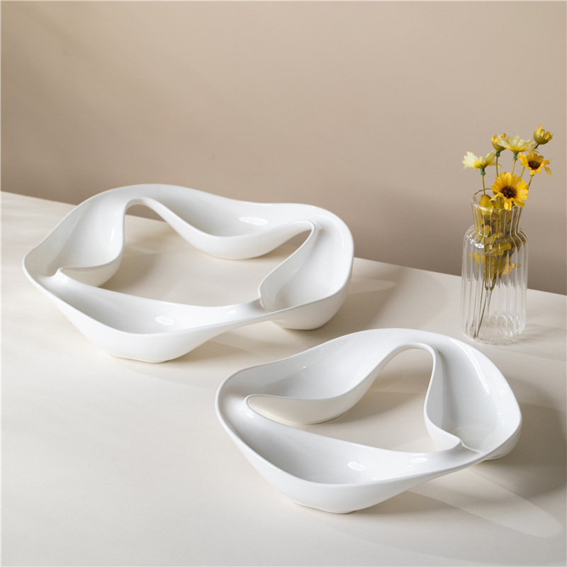 Hotel Club Ceramic Shaped Cold Dishes Creative Cold Dishes Molecular Cuisine Mood Fusion Dishes Features Personalized Tableware