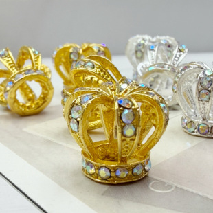 �羳���N18K������ʯ�ʹ�ֱ�״���DIY�Ʒ�����ɫ�Ͻ����