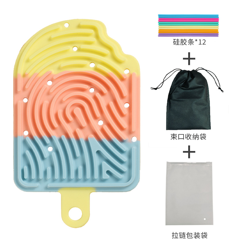 Three-section color patch + storage bag