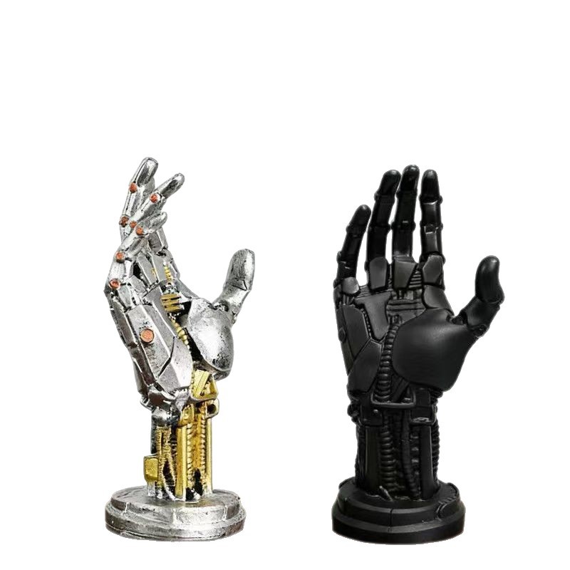 Cyberpunk manipulador de juego soporte de manejo de auriculares colgante de escritorio decoración de la habitación almacén de dios