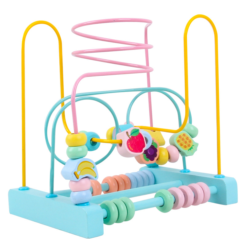 Macaron tres líneas de fruta alrededor de las cuentas (0,74 kg)