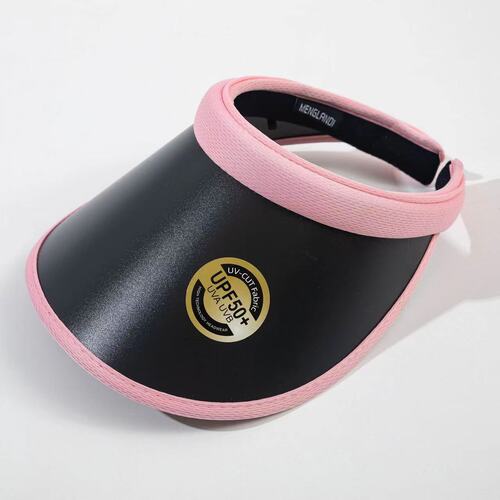 Late Late Same Style Hat Wide Brim Sun Hat Women's UV Protection Anti-UV Hollow Top Hat Sunscreen Summer Student Sun Hat 