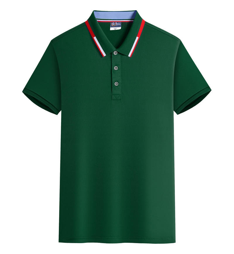 Camiseta de la empresa Camiseta publicitaria del empleado Ropa de trabajo de manga corta Ropa de trabajo Polo Camisa de logotipo impresa personalizada solapa