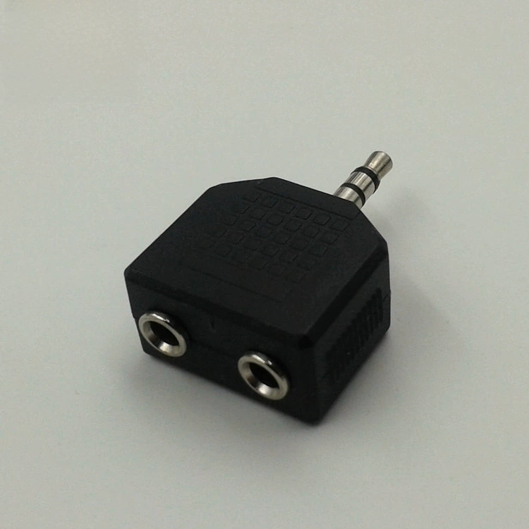 [3.5MM разветвитель на 2 наушника, кабель сопряжения, аудио переходник, разделение 1/2]