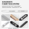 Black minimalist business advertising gift printing logo engraved metal rotation rotation Xiaomi signature pen