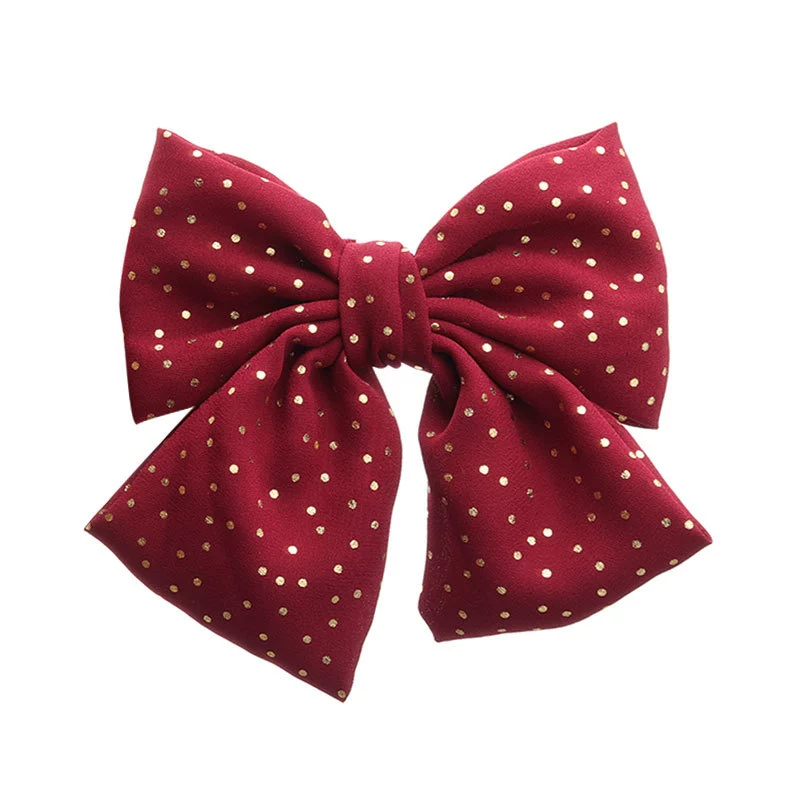 Starry sky with bow, hairgrip, hairpin, hair accessory