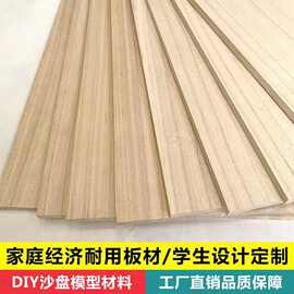 定制实木木板片墙上置物架柜子分层隔板万能板DIY材料桐木板材