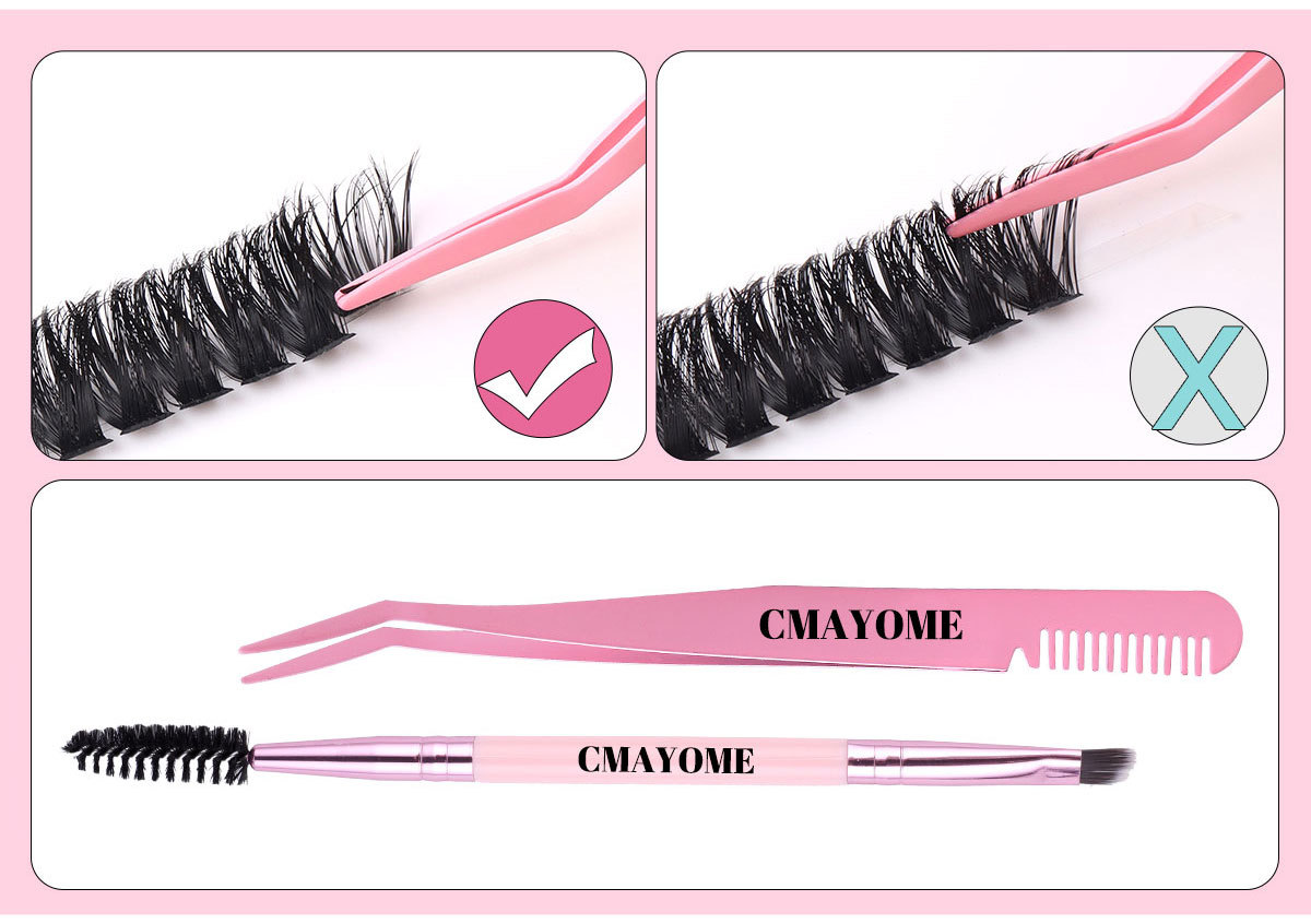 30g Weight Makeup Tool Sets Makeup Tools Types 1 Set Quantity Artificial Fiber Material Solid Color Pattern Casual, Elegant, Lady Style Casual Elegant Lady Solid Color Artificial Fiber Makeup Tool Sets 1 Set 10