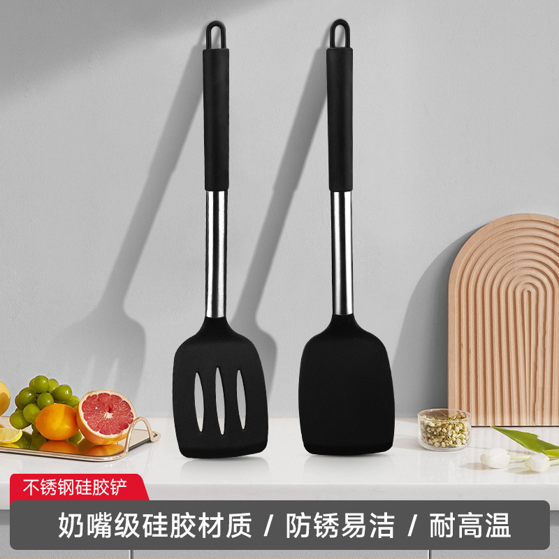 Silicone kitchenware stainless steel