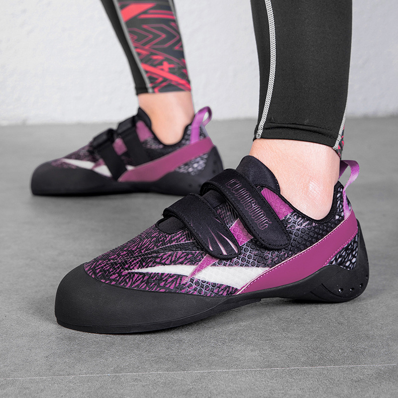 New Climbing Shoes for Indoor and Outdoor Beginners, Men's Bouldering Shoes, Breathable, Comfortable, Stylish Climbing Shoes for Adults