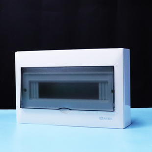 Anxin distribution box r8 series 10-13 position circuit open and concealed Iron Bottom box household high-voltage wiring box