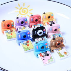 Simulation cartoon camera 3D resin jewelry accessories diy cream glue accessories handmade materials hair accessories decorative patches