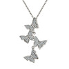 Fashionable necklace, design zirconium, pendant, accessory, wholesale