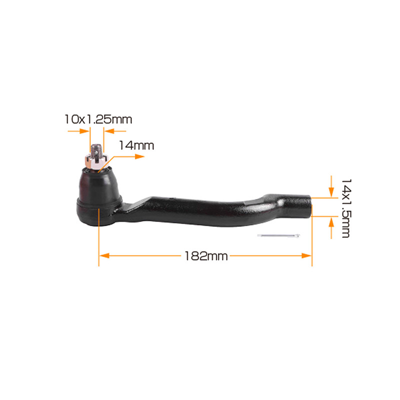 Tie Rod Outer Ball Joint 48527-Jd01A Is Suitable for Dongfeng Nissan Qashqai 1.6/2.0 (08~)