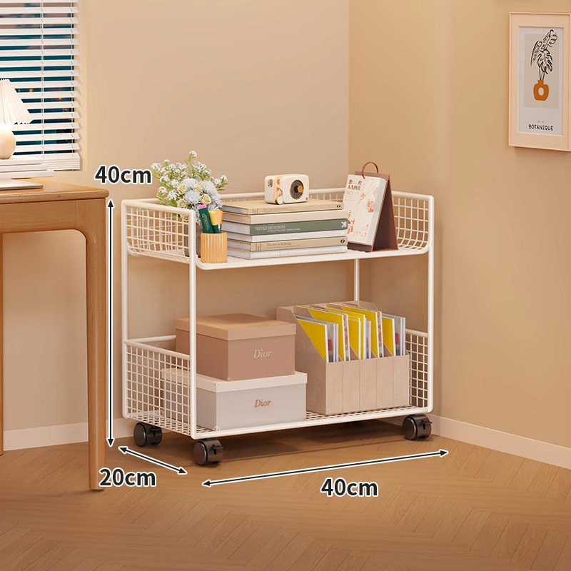 Estante Organizador Estrecho Multicapa, De piso para Baño