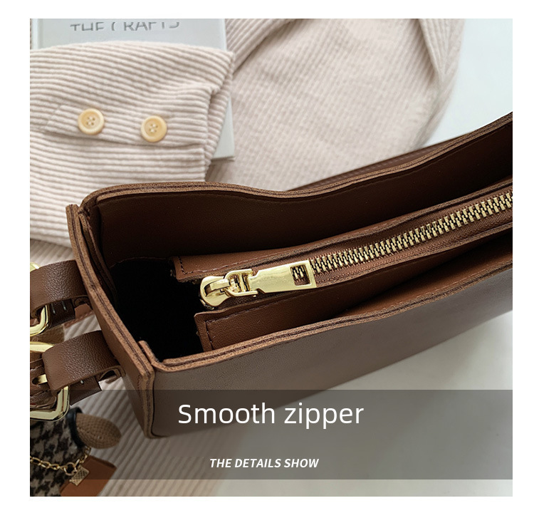 Borsa popolare per le donne 2024 nuova moda texture borsa a tracolla grande capacità retrò borsa a tracolla da donna consegna in un unico pezzo_voghion.com