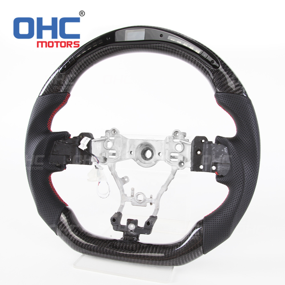 Direct Shipment from the Us Warehouse Is Suitable for Subaru Forester, Brz, Legacy, Impreza Sti, and Tribeca Modified Carbon Fiber Steering Wheels
