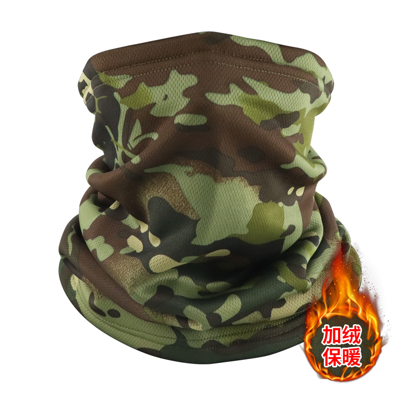 Cross-border al aire libre ciclismo dobles capas gruesas máscaras cálidas agitando grano de goma cubierta gorra de esquí bufandas a prueba de viento frío