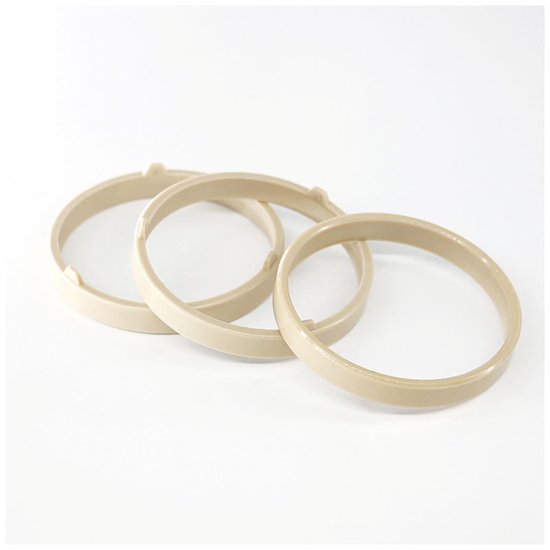 全新材料PEEK法兰环塑料配件PEEK垫片peek阀座密封圈加工批发