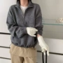 秋冬套头立领新款针织衫