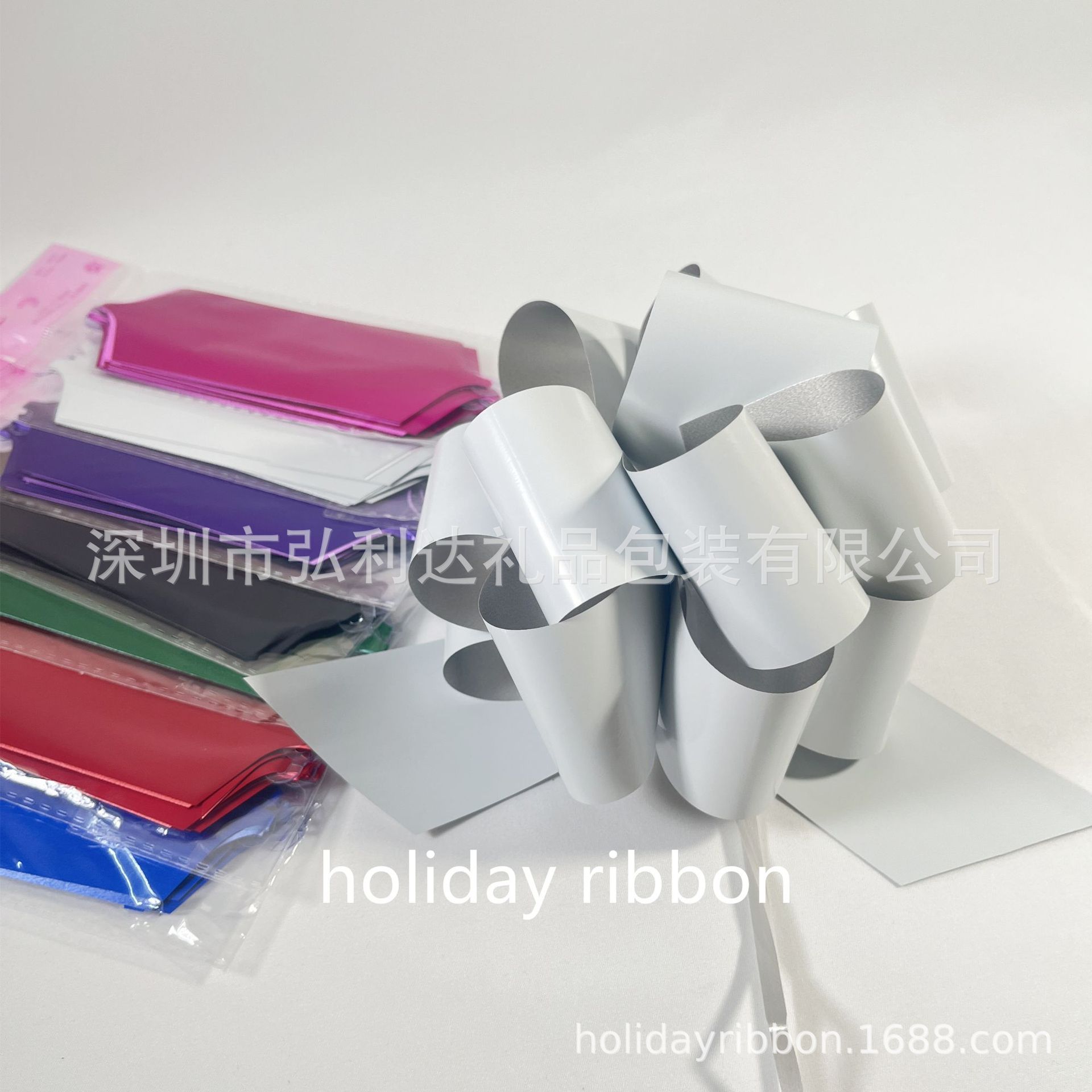 Navidad dibujo de flores materiales de embalaje de regalos dibujo de flores PP impresión bola arco de flores mano dibujo de flores al por mayor boda especial