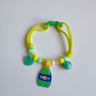 Cat and Dog Collar Necklace Collar Bell Cute Footprint Simple Bell Colorful Adjustable Collar