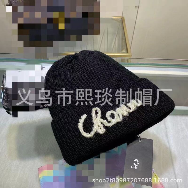 Xiaoxiangfeng ダブル C ハットの正しいバージョン、秋冬の暖かいフレグランスおばさんウール帽子、男性と女性用、多用途の有名な帽子|undefined
