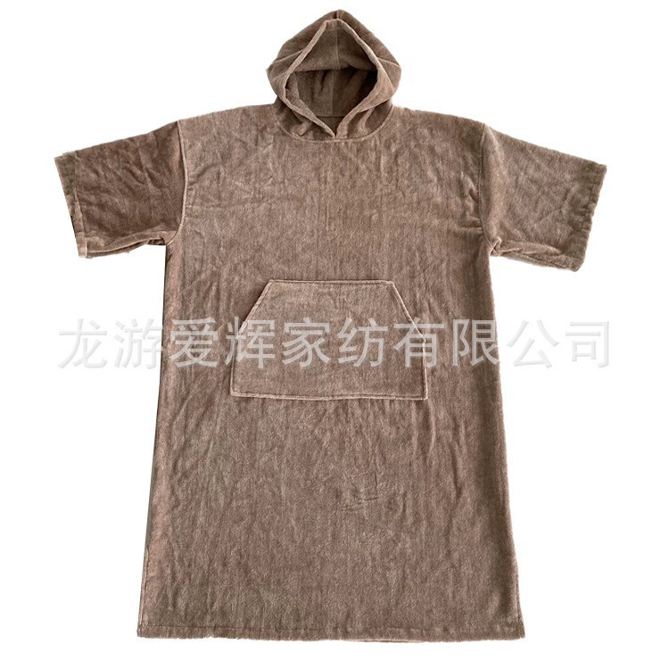 Surf-плащ с капюшоном халат