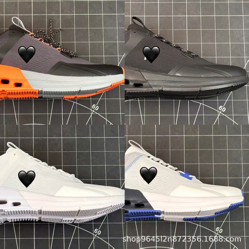 2025 Spring and Summer New Cross-Border on Cushioning, Wear-Resistant, Lightweight Mesh Breathable Sports and Leisure Running Shoes for Men and Women