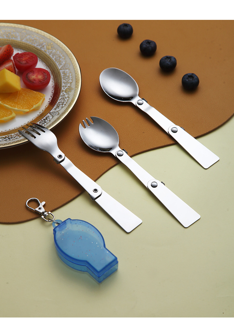 Casual Cute Solid Color Stainless Steel Spoon 1 Piece display picture 1