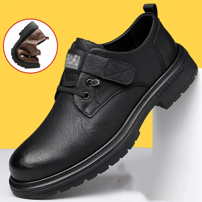 Zapatos de trabajo para hombres nuevos zapatos de negocios de moda de bajo nivel, algodón simple para hombres, zapatos de hombre cómodos con suela suave al por mayor