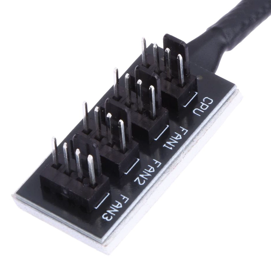 Материнская плата 4-контактный ШИМ-концентратор корпус вентилятора Удлинительный кабель Компьютерный Контроль температуры плата управления скоростью Fan Hub оптом