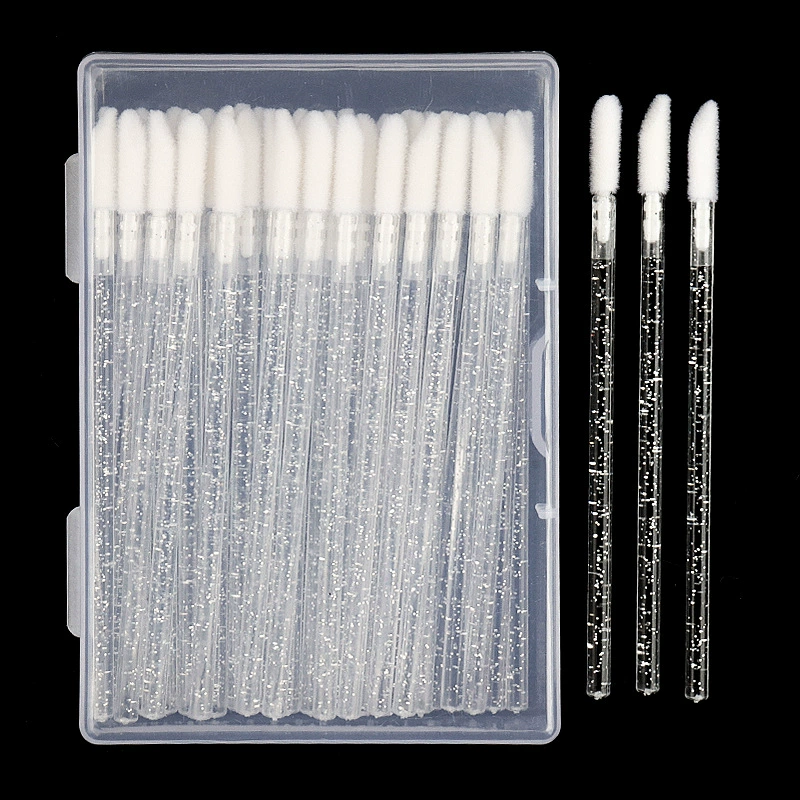 Nylon long lipstick, brush, 50 pieces
