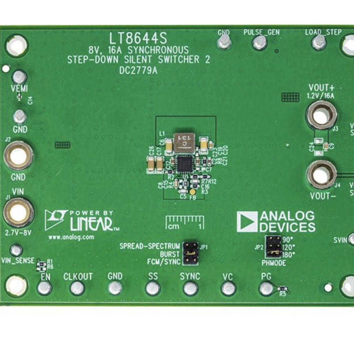 DC2779A LT8644S DC/DC 步降 1 非隔离 输出 电源管理IC 评估板