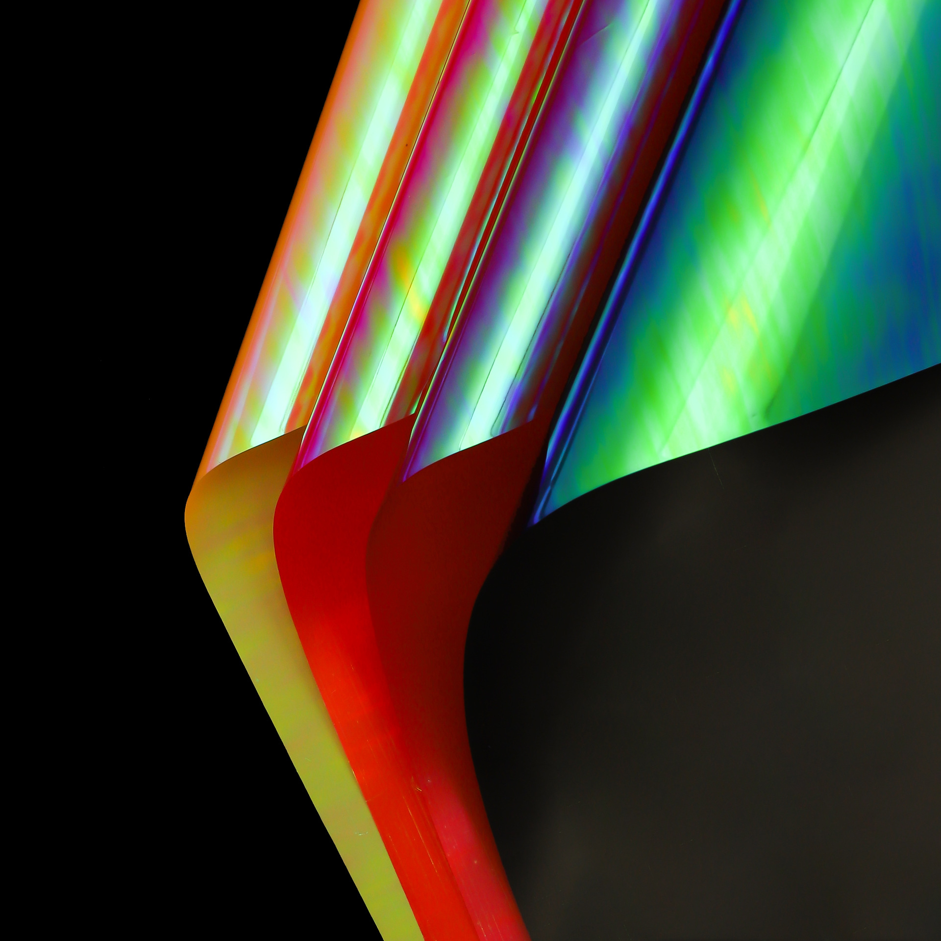 Papel de Regalo para Ramos de Flores, Material de Embalaje para Películas de Cine de Li Zhiran, Papel de Regalo Láser que Cambia de Color