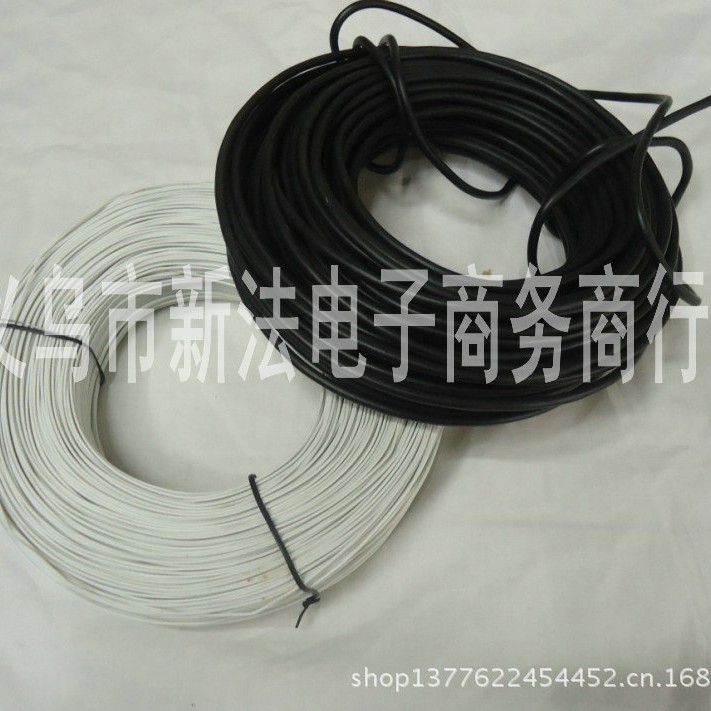 1.5mm透明包胶铁丝/铁丝扎带/帽子定型造型/胶包扎丝/180米