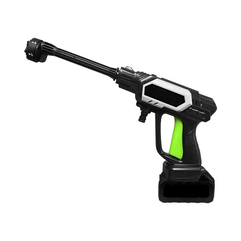 New High-Pressure Car Washing Machine, Wireless Lithium Battery, Household Water Pump, Rechargeable Automatic Cleaning Portable Water Gun Wholesale