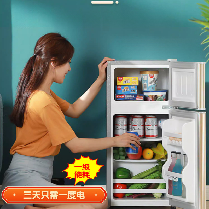 小冰箱一级能效家用小型宿舍出租房办公室迷你节能冰箱一人可保鲜|undefined