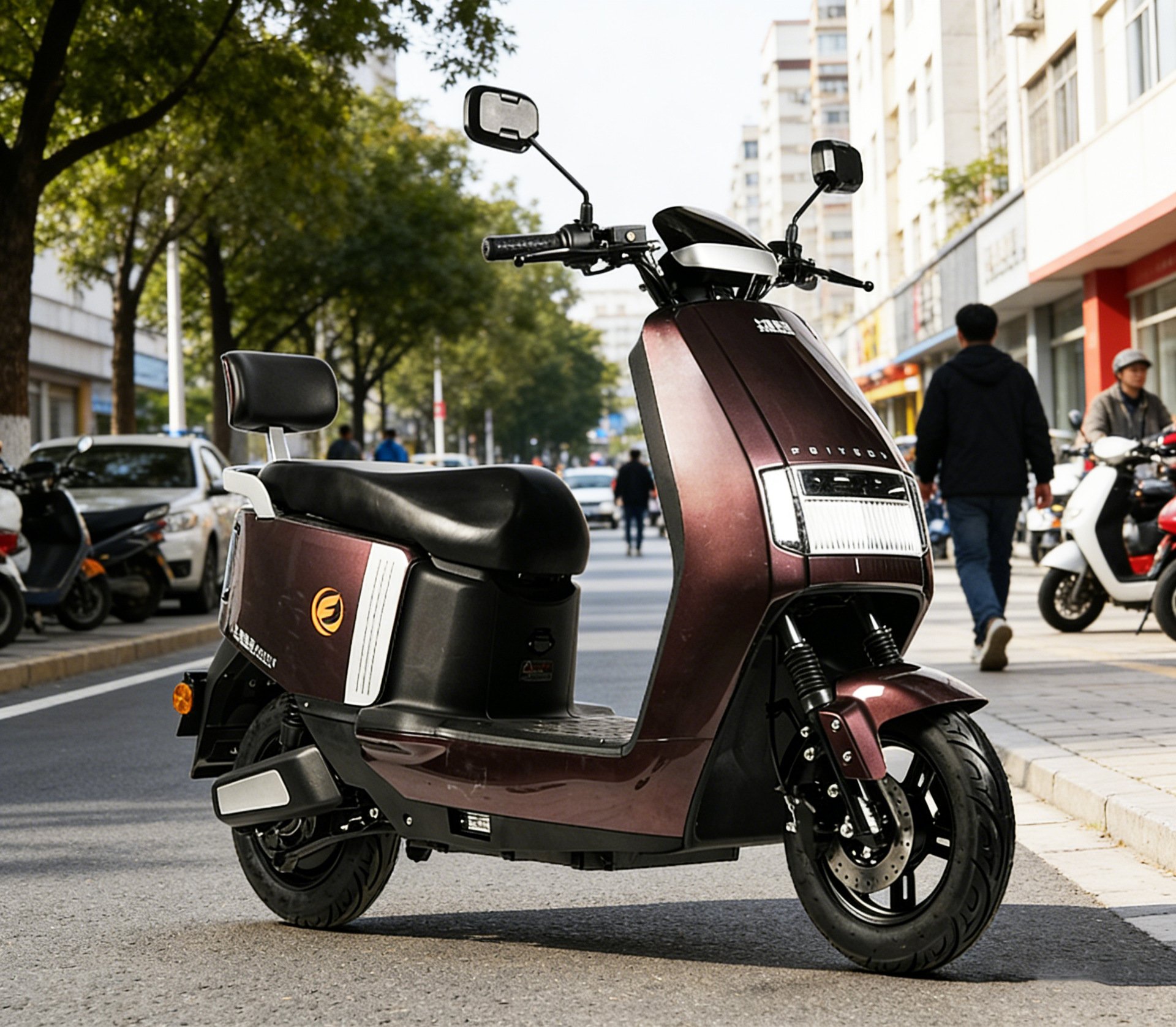 Cross-Border Wholesale of New 60V72V Electric Motorcycles, Unisex Electric Vehicles, Long-Distance Riding Champion, Direct Supply Across Borders