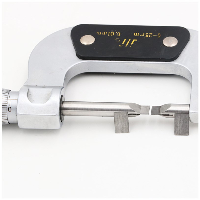 【成量刀口千分尺】现货0-25 50 75 100 0.01薄片外径叶片千分尺