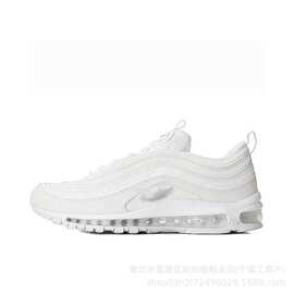 跨境Air MAX 97全掌气垫跑步鞋复古纯白子弹头男女同款运动休闲鞋