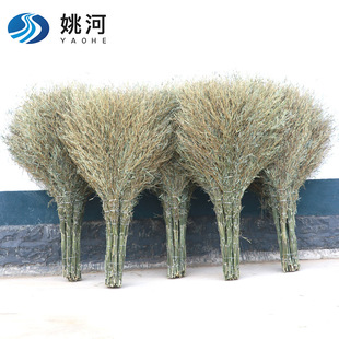 Factory wholesale bamboo broom integrated broom manufacturers Jinzhi Sanitation broom road delivery broom