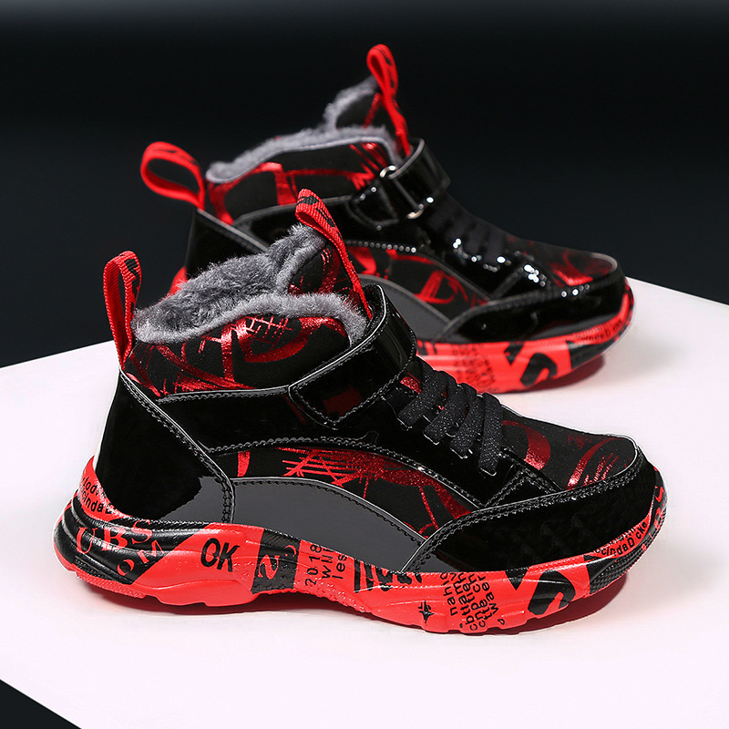 Algodón negro rojo-1