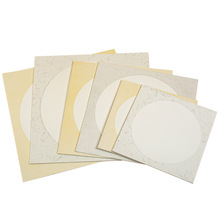 手工宣纸卡纸批发半生熟仿古圆形书法麻纸空白山水画国画扇面卡纸