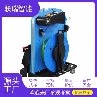 胶带一体式穿带全自动打包机和托盘免木箱捆扎机穿带穿带人工电动