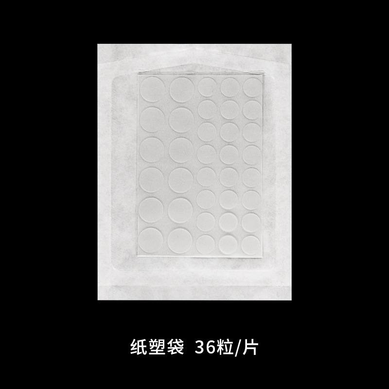 Pegatinas de doble cara para el acné, pegatinas para el acné transparentes portátiles, maquillaje invisible, acné artificial, puntos negros, gel de agua, pegatinas para el acné