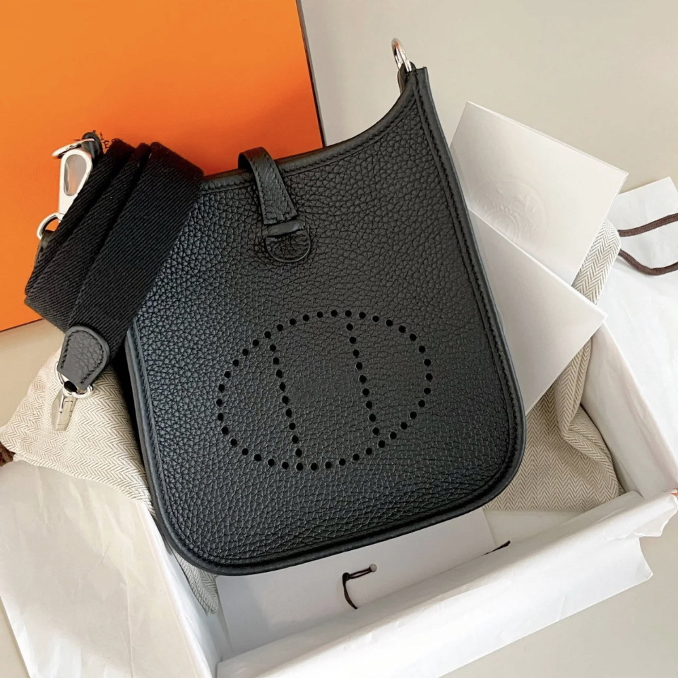 Nuevo 25 Evelyn Casual versátil bolso de cuero de vaca con patrón de lichi portátil de hombro de mano bolso de mujer de cuero